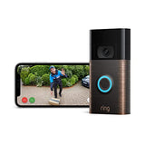 DBR200 Ring Video Doorbell 1080p HD video (Works with Alexa)