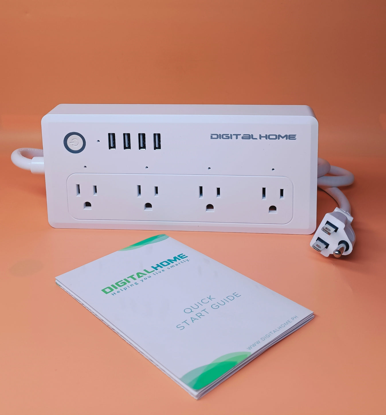 DigitalHome Smart WiFi Power Extension Plug Digitalhome.ph