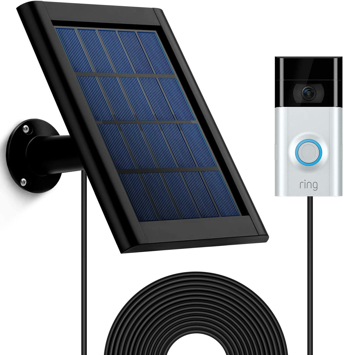 RNA250 Solar Charger for Ring Video Doorbell and –