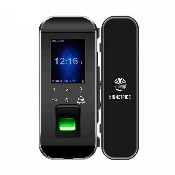 DH300 Glass Door Smart Lock with Fingerprint Access - digitalhome.ph