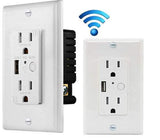 SP310 Smart Wall Socket with USB (Works with Alexa & Google Assistant) - digitalhome.ph