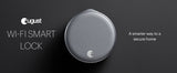 AUG400 August Wi-Fi, (4th Generation) Smart Lock – Fits Your Existing Deadbolt in Minutes