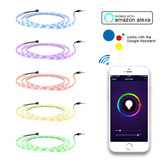 SL105 Smart LED Strip (works with Alexa and Google Home Assistant) - digitalhome.ph