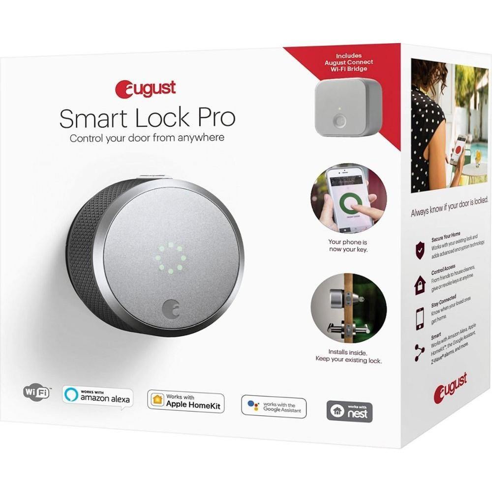 AUG100B August Bundle with Smart Lock Pro (3rd Generation) and Connect – 