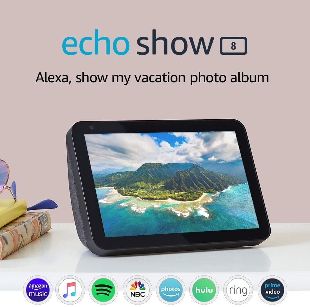ECHS800 Echo Show 8 - HD 8" smart display with Alexa 2nd gen ...