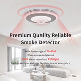 SD210 Smoke Detector with Up to a 10-Year Battery