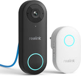 REO400 REOLINK Video Doorbell PoE Camera (Works with Alexa & Google Assistant)