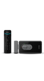 Philips DDL505-5HBS weatherproof smart rim lock front view