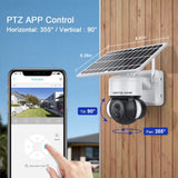 CM800 Waterproof PTZ Solar Camera with Floodlight (Works with Alexa and Google Assistant( - digitalhome.ph