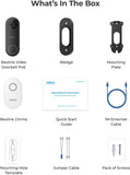 REO400 REOLINK Video Doorbell PoE Camera (Works with Alexa & Google Assistant)