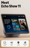 Echo Show 11 home screen with widgets and smart home controls