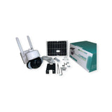 CM800 Waterproof PTZ Solar Camera with Floodlight (Works with Alexa and Google Assistant(