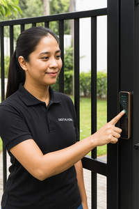 GT330 Waterproof Pedestrian Smart Lock