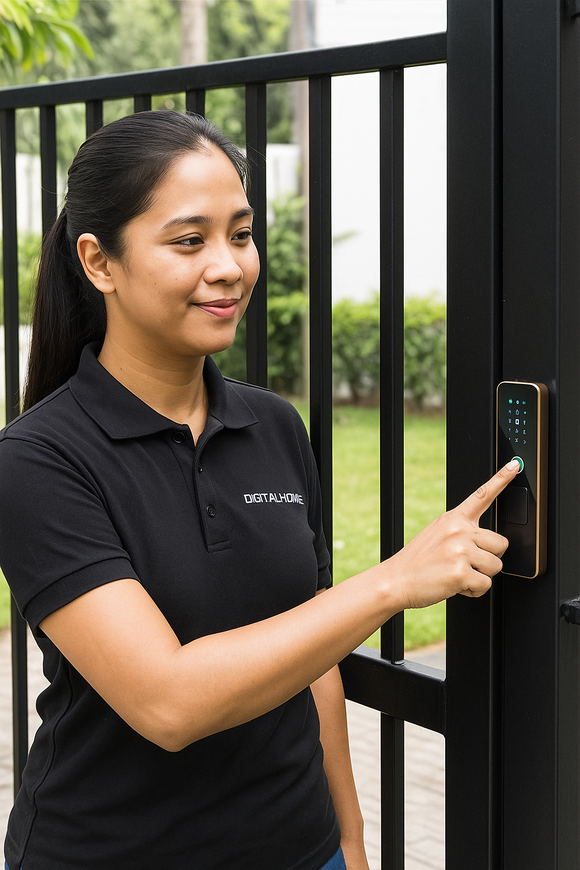GT330 Waterproof Pedestrian Smart Lock