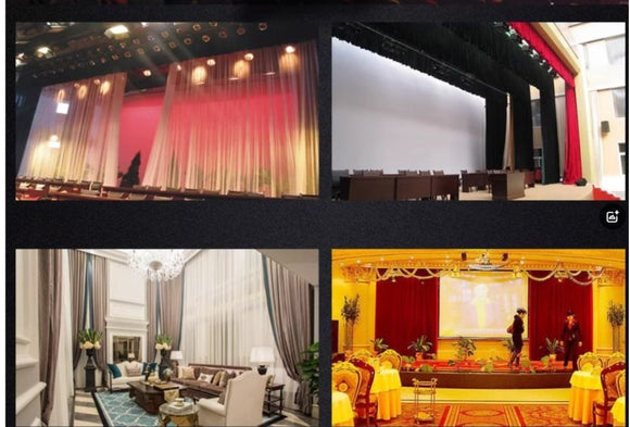 MCS500 Big Motorized curtain for theaters (Pre-order/Request for Quote)