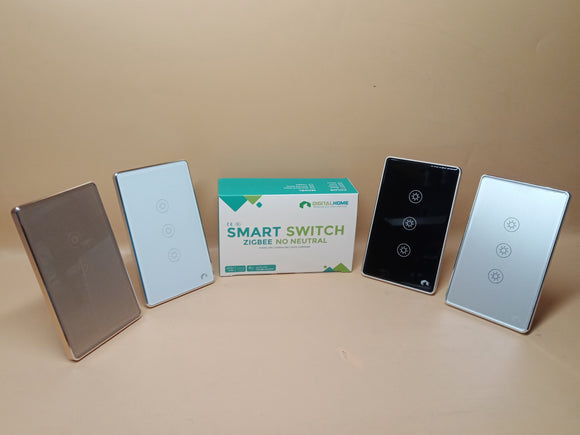 SW400 Zigbee Wall Switch no Neutral line (Works with Alexa and Google Assistant)