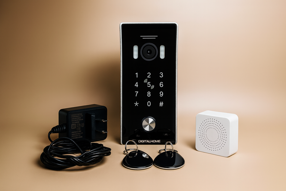 DB620 Video Doorbell with electronic lock and wireless chime