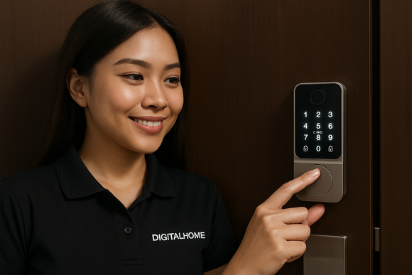 DH102 Compact Smart Deadbolt Lock