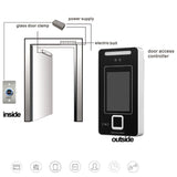 F10 Smart Magnetic Door Lock with Face Recognition with 3.5 - inch display - shop_name