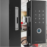 GL150 Smart Glass Door Lock with Fingerprint and Smartphone Access