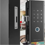 GL150 Smart Glass Door Lock with Fingerprint and Smartphone Access - shop_name