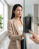 GL160 Face Recognition Glass Door Lock