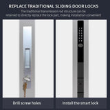 GL210 Sliding Lock For Glass door with frame - shop_name