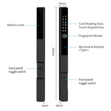 GL210 Sliding Lock For Glass door with frame