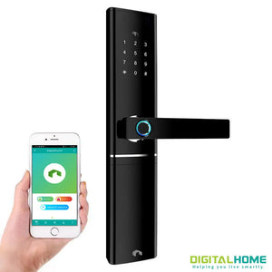 Mt204 Fingerprint Mortise Smart Lock
