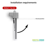 Sgs150 + Smart Automatic Double Swing Gate Opener With Smartphone App (Bluetooth)