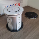 XP200 Motorized Popup socket with wireless charger with Phone App - shop_name