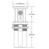 XP200 Motorized Popup socket with wireless charger with Phone App - shop_name