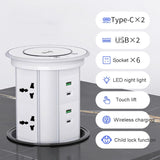 XP200 Motorized Popup socket with wireless charger with Phone App - shop_name