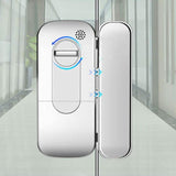 DH300 Glass Door Smart Lock with Fingerprint Access - digitalhome.ph