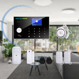 AS300 4G/GSM Smart Alarm System with LCD Control Panel - digitalhome.ph