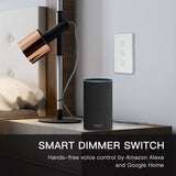 SWD700 Smart Dimmer Light Switch (Works with Alexa & Google Assistant) - digitalhome.ph