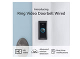 DBR110 Hardwired Ring Doorbell with Chime (Works with Alexa ang Google Assistant) - digitalhome.ph