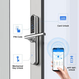 DH401 Slim Smart Lock for Aluminum-Framed Door - digitalhome.ph