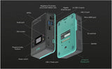 RPI400 Case for Raspberry Pi 4 with Fan, 5 Hour Internal Battery, Mini OLED Screen and Integrated Speaker - digitalhome.ph