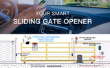 SGS100 Smart Motorized Sliding Gate Opener (Works with Alexa and Google Assitants) - digitalhome.ph
