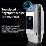 GL100 Smart Glass Door Lock with Fingerprint and Smartphone Access - digitalhome.ph