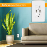 SK100 Wall Socket with Fast Charging USB - digitalhome.ph