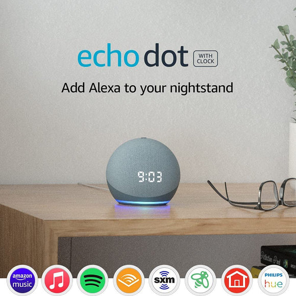 ECHD410 Amazon Echo Dot 4th Generation with clock (Philippines compatible version) - digitalhome.ph