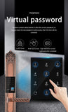 DX300 Luxury Grip Handle Fingerprint Smart Lock - digitalhome.ph
