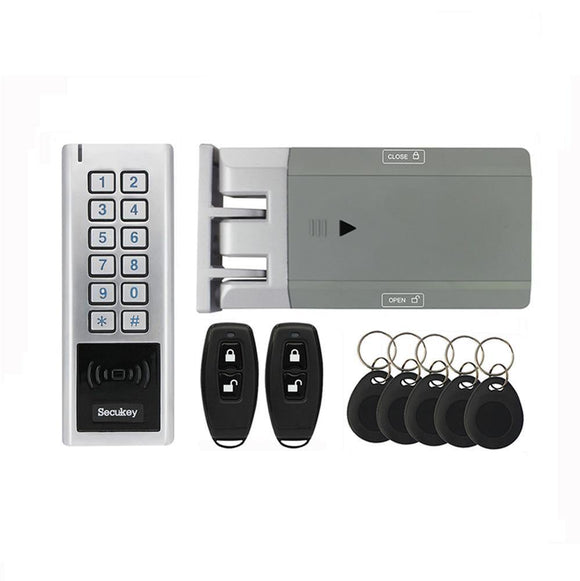 GT100 Smart Lock for outdoors (RFID card, remote control and keypad) - digitalhome.ph