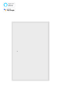 SW410 Zigbee Wall Switch no Neutral line (Works with Alexa and Google Assistant)
