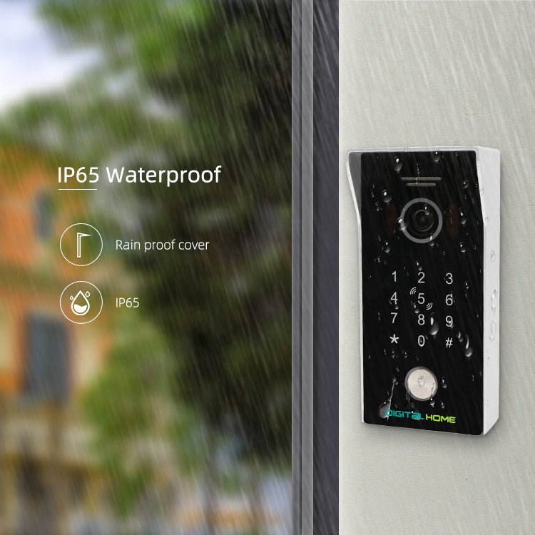DB610 Video Doorbell with Touchscreen Intercom with optional electroni ...