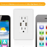 SK100 Wall Socket with Fast Charging USB - shop_name