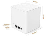 TEN100 Tenda Whole Home Mesh Wi - Fi System - Dual Band AC1200 Router Replacement for Smart Home, Works with Amazon Alexa for 4500 sq. ft 5+ Room Coverage (MW3 3PK) - shop_name