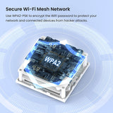 TEN200 Tenda Mesh WiFi System (MW6) - Up to 4000 Sq.Ft. Coverage, 2 Gigabit Ports per unit, WiFi Router and Extender Replacement, Works with Alexa, Parental Controls, 2 - pack - shop_name